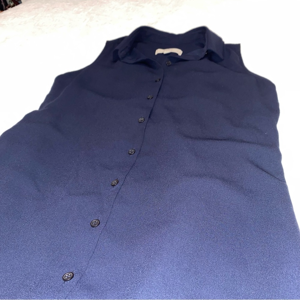 Ann Taylor Loft Petite Button Down Lined Dress Sl… - image 5